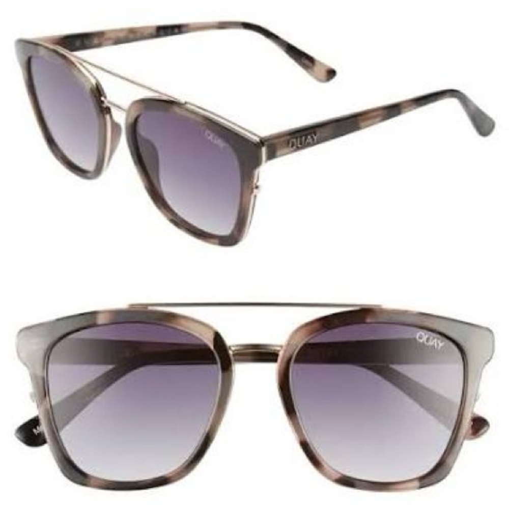 Quay SWEET DREAMS MILKY TORTOISE SMOKE FADE Sunglasses